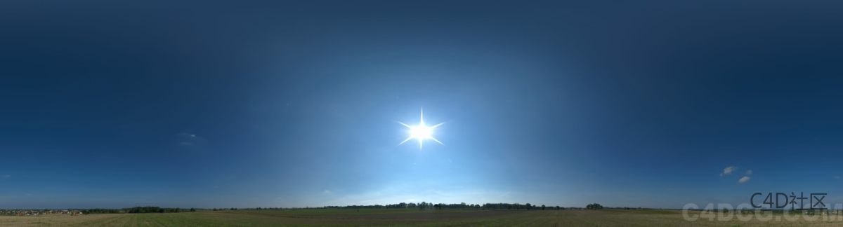 24K全景天空（3）中午-HDRI天空贴图