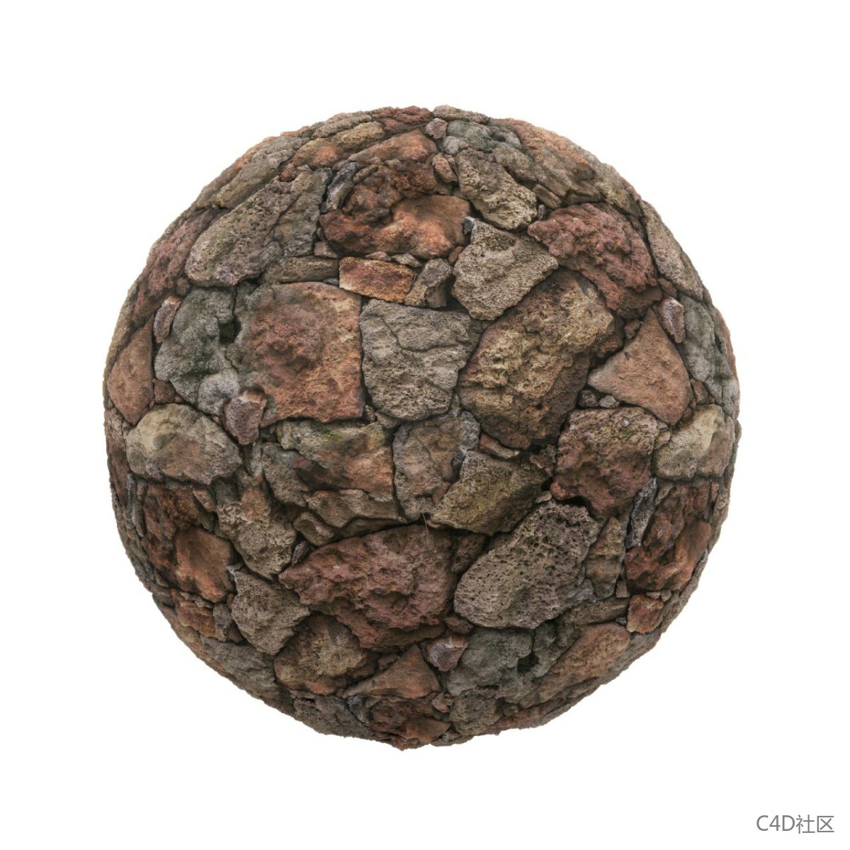 ​不规则的石头路面/墙壁