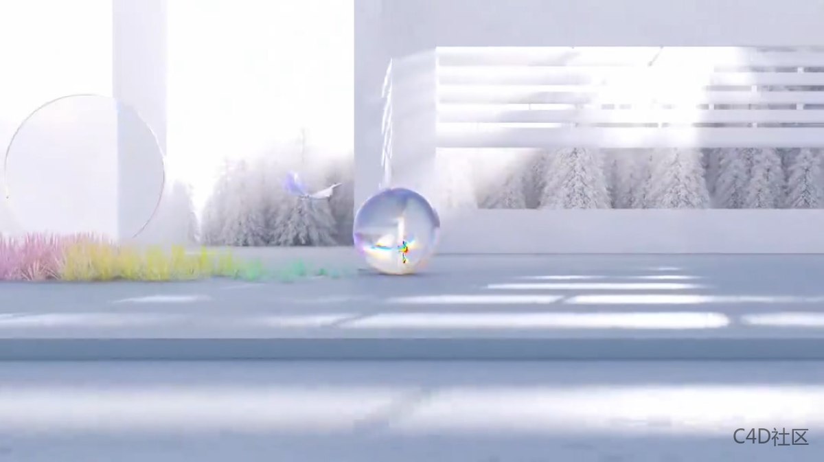 Leader空调三维产品动画-色调搭配一级棒的优秀动态视觉