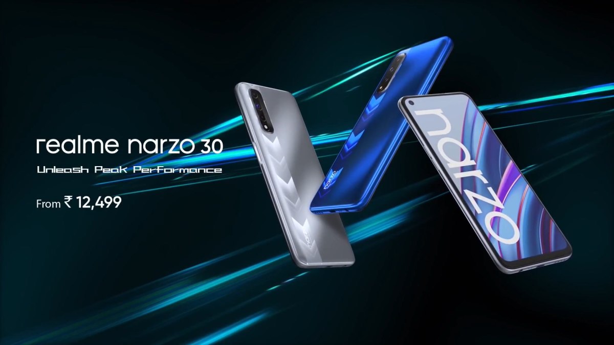 Realme narzo 30 手机宣传视频 -燃放高强性能