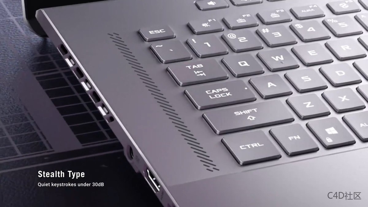 华硕ROG笔记本产品动画-ROG Zephyus G15