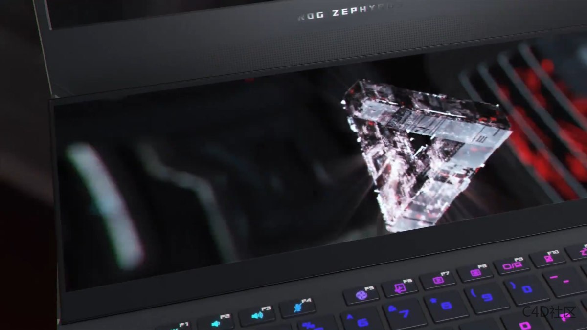 华硕笔记本产品特效动画-ROG ZEPHYRUS系列笔记本