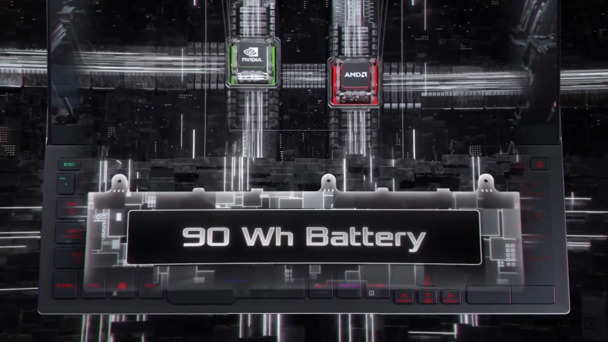 华硕笔记本产品特效动画-ROG ZEPHYRUS系列笔记本