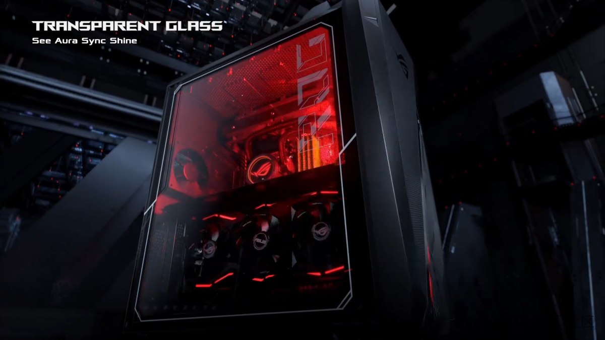 华硕ROG STRIX CR35电脑机箱动画- 大师级的操作太强了