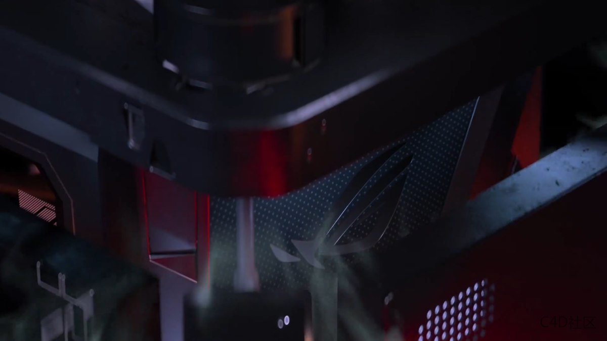 华硕ROG STRIX CR35电脑机箱动画- 大师级的操作太强了