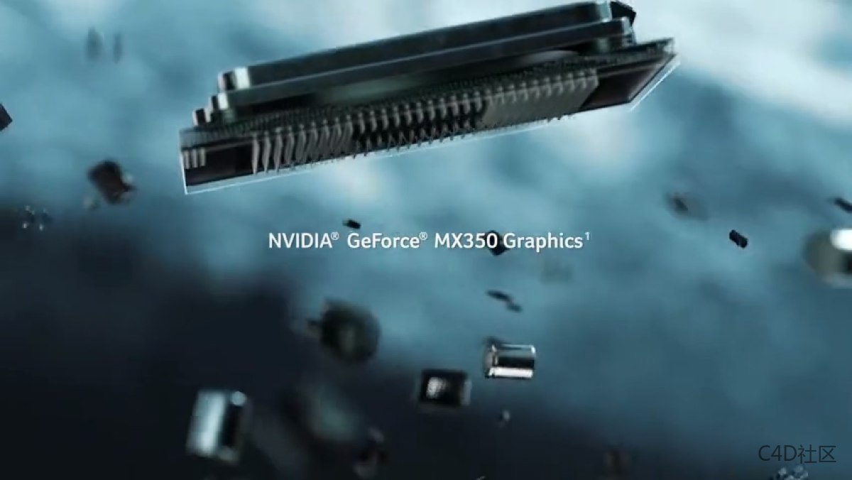 宏碁Swift 5笔记本电脑三维产品-暗黑风格