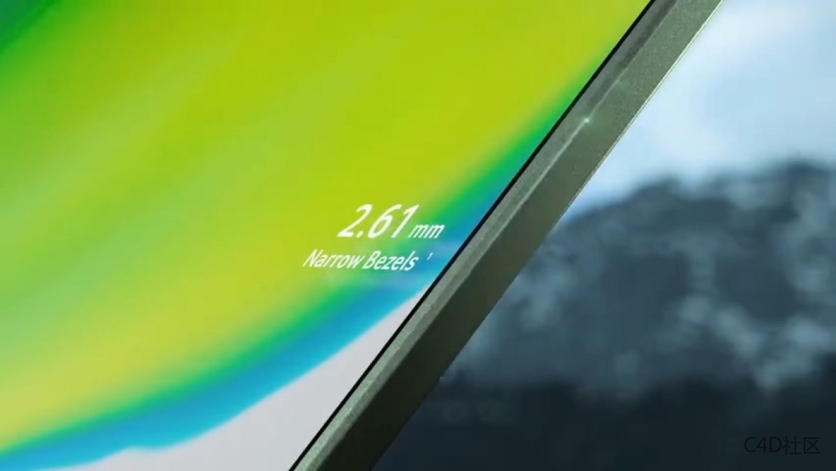 宏碁Swift 5笔记本电脑三维产品-暗黑风格