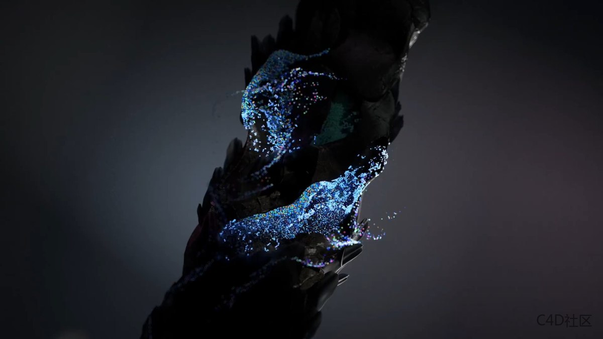 品牌电商网站宣传视频-有点小格调的粒子动画