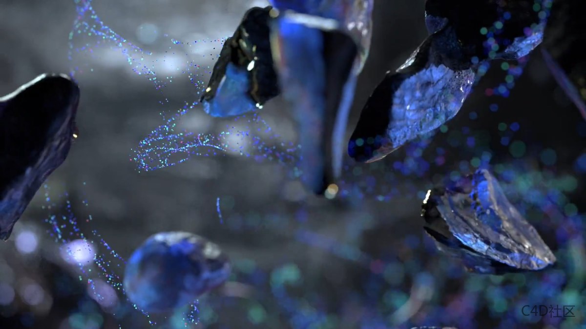 品牌电商网站宣传视频-有点小格调的粒子动画