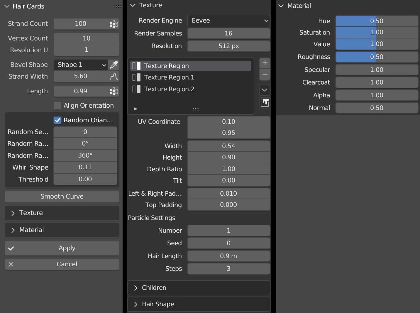 3D Hair Brush 4.7.1 fro blender 头发毛发笔刷插件