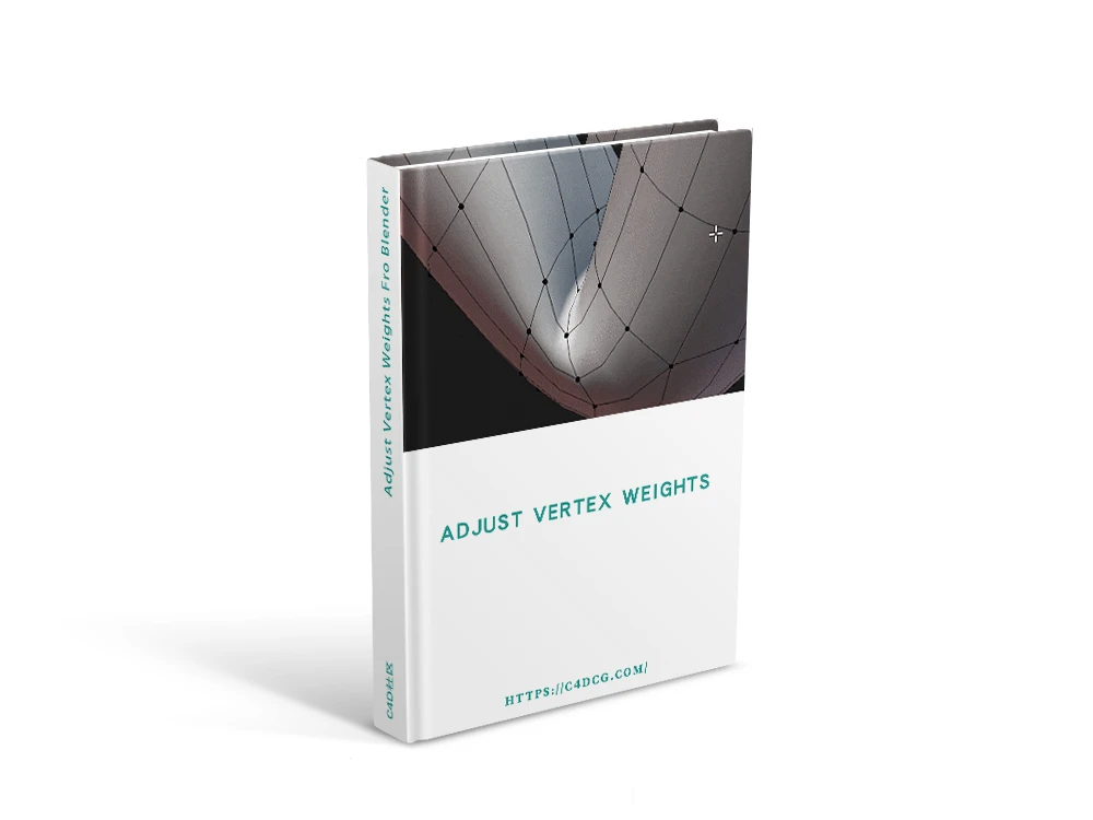 Adjust Vertex Weights v1.4.1 Fro Blender 顶点权重控制插件