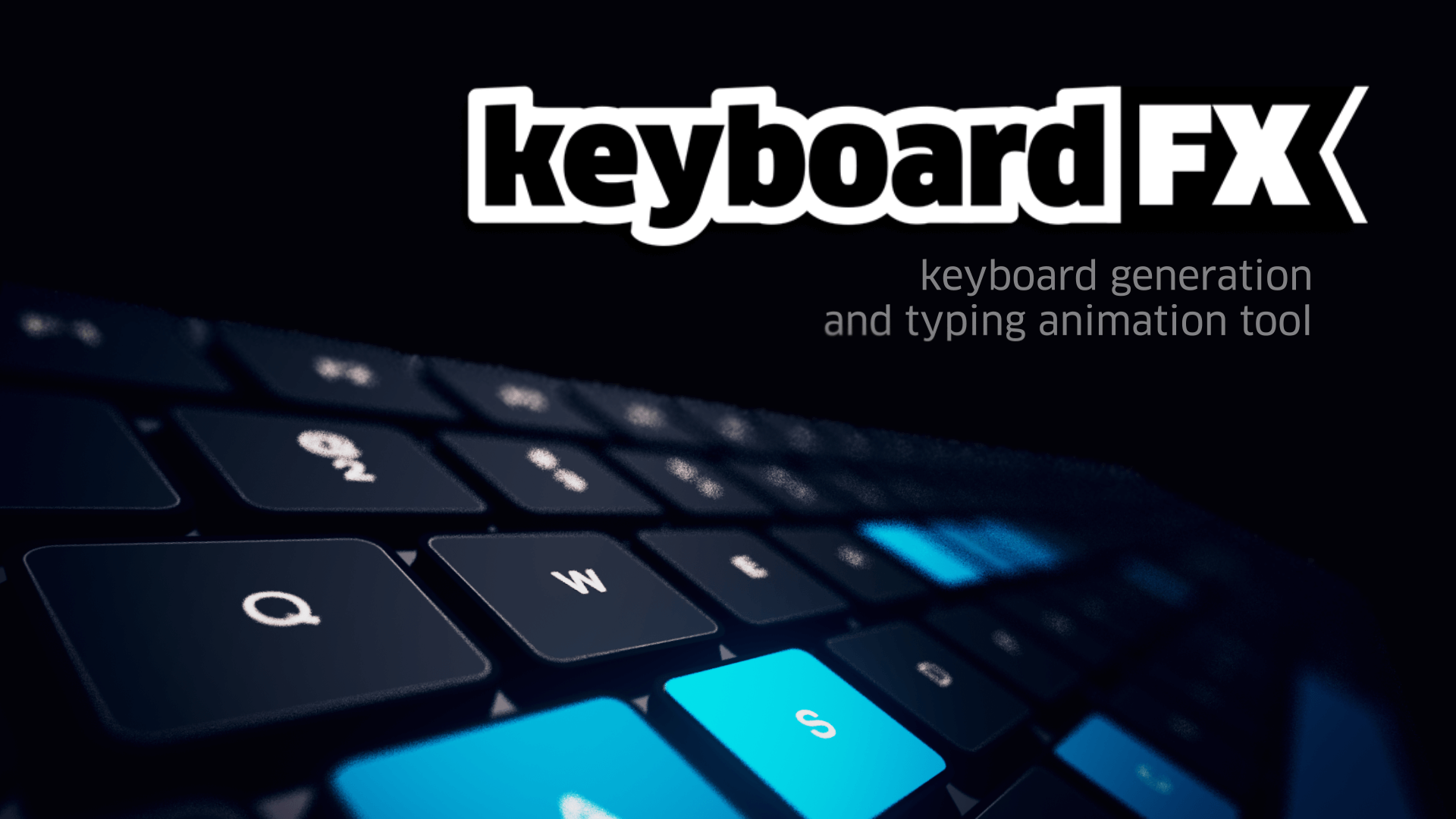 KeyboardFX V1.5.0 fro After Effects 打字动画脚本