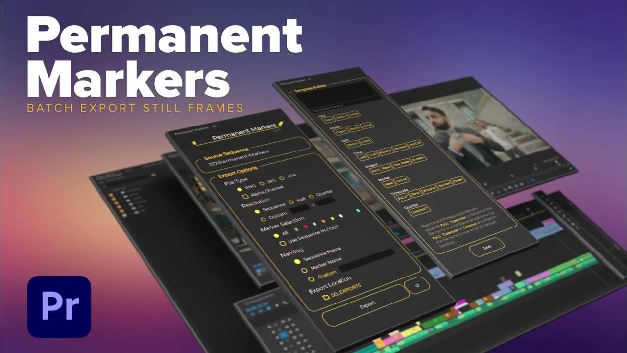 Permanent Markers V1.0.3 fro Premiere 静帧图片导出脚本