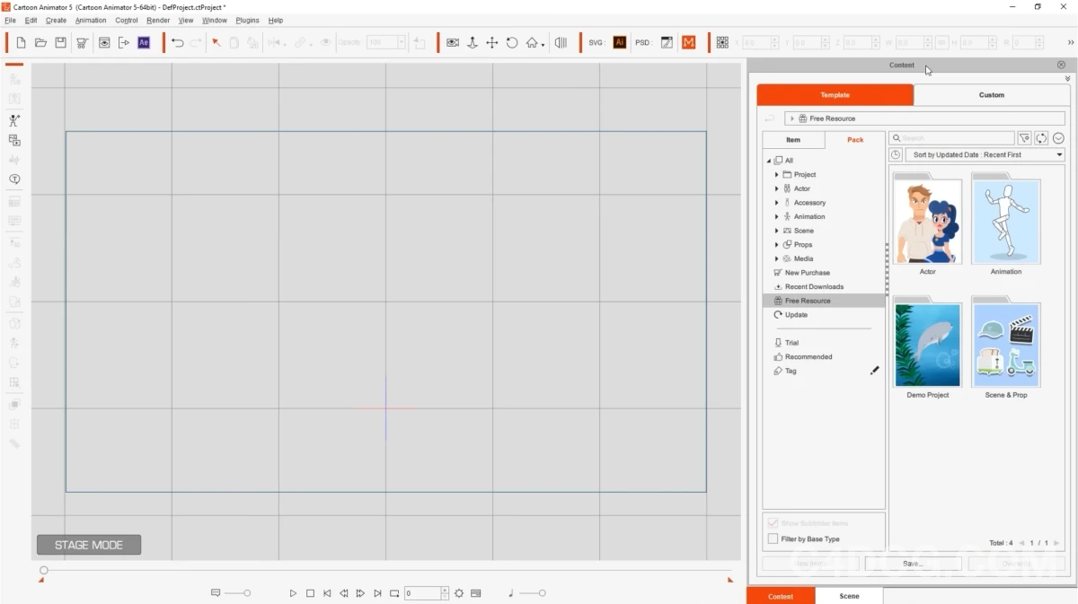 Reallusion Cartoon Animator 5.33 二维卡通动画软件