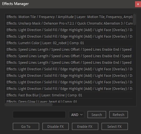 Snapshot FX 1.04 for After Effects 效果快照对比切换脚本
