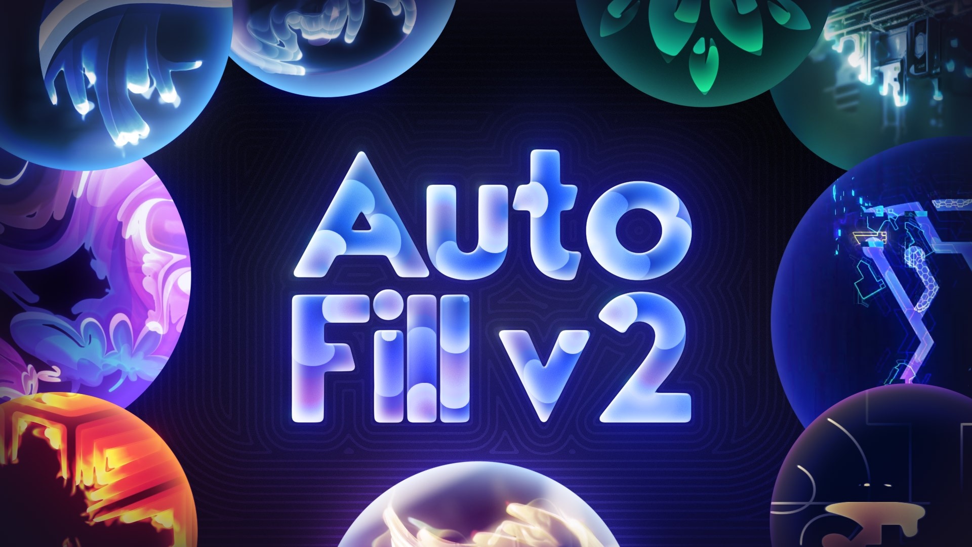 AutoFill v2.0.2 fro After Effects 图层自动填充路径插件