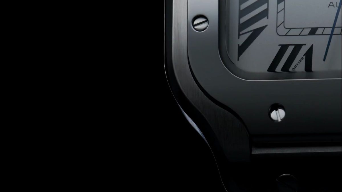 卡地亚 Santos 手表产品展示  三维产品动画