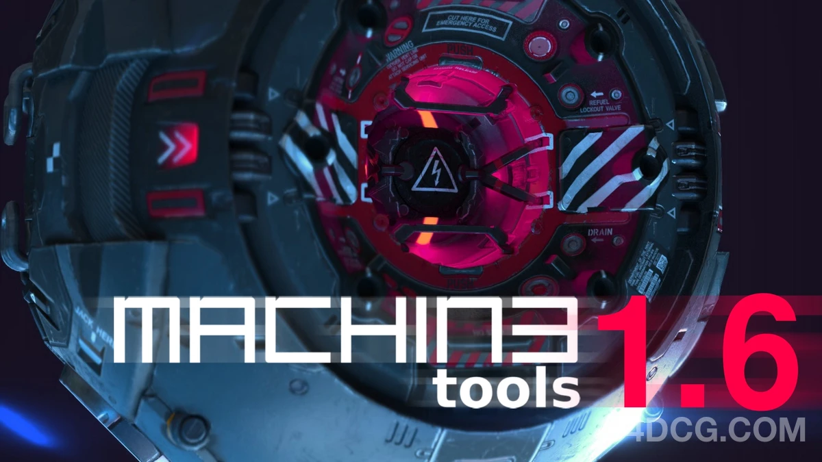 MACHIN3tools 1.10.0 Fro Blender 快速建模菜单工具