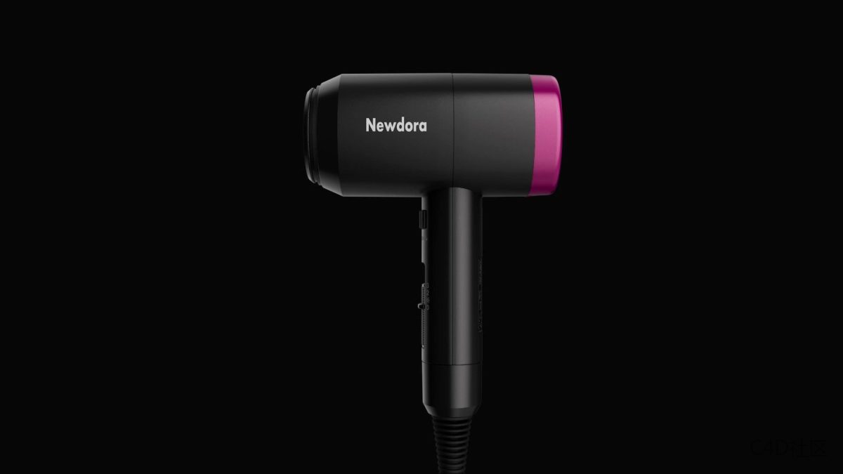 法诺设计吹风机最新产品宣传动画