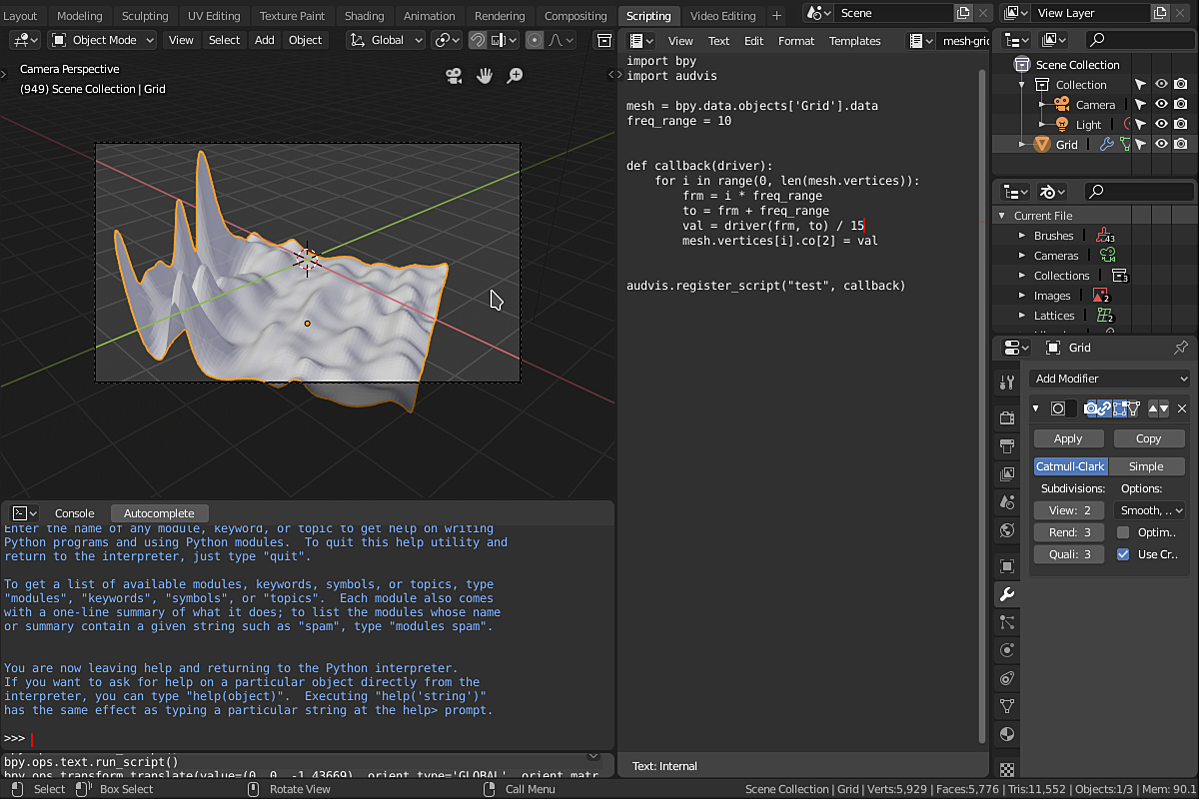 AudVis v7.1.0 fro Blender音乐波形特效动画插件