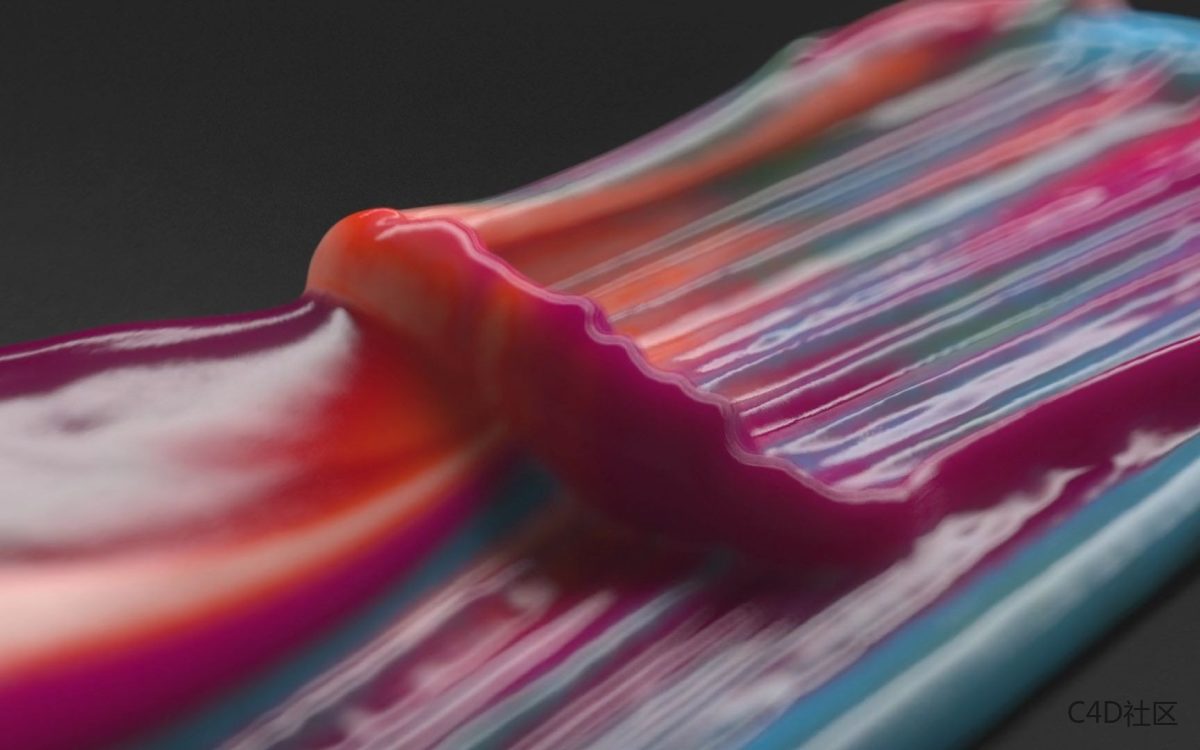 蜜糖-粘稠糊状物体动态效果