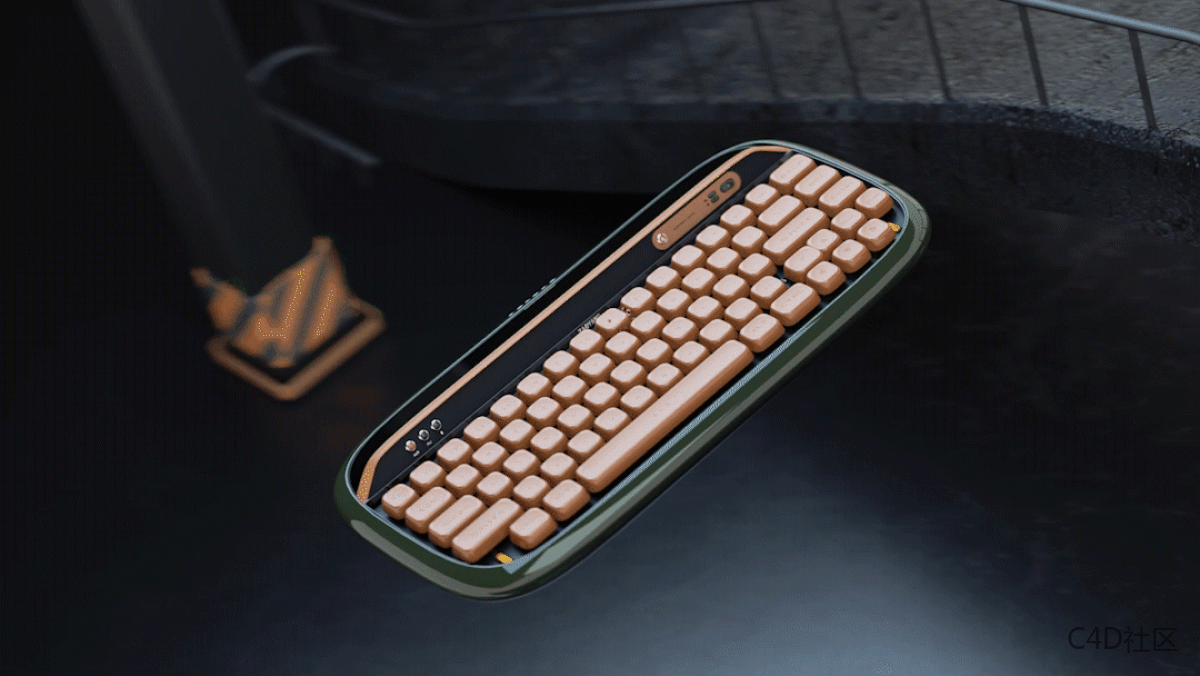 TARGA—机械键盘-灵感来自保时捷TARGA