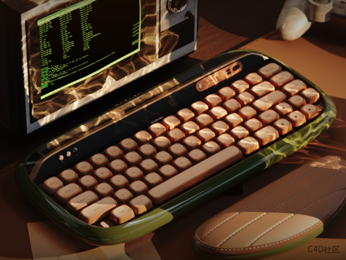 TARGA—机械键盘-灵感来自保时捷TARGA