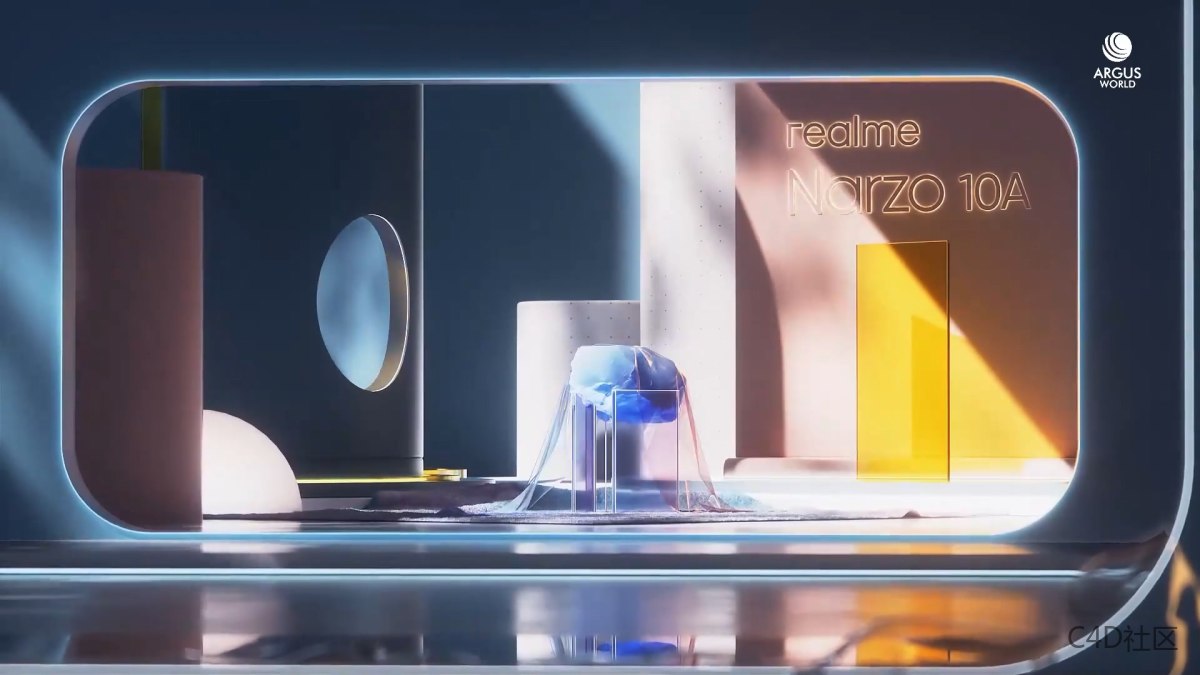 Realme Narzo 10a 手机宣传动态设计 By Realme