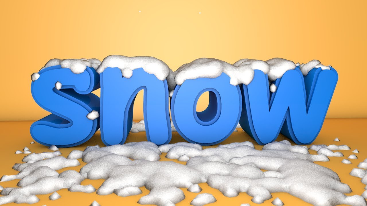 CSnow For Cinema 4D 积雪覆盖模拟插件