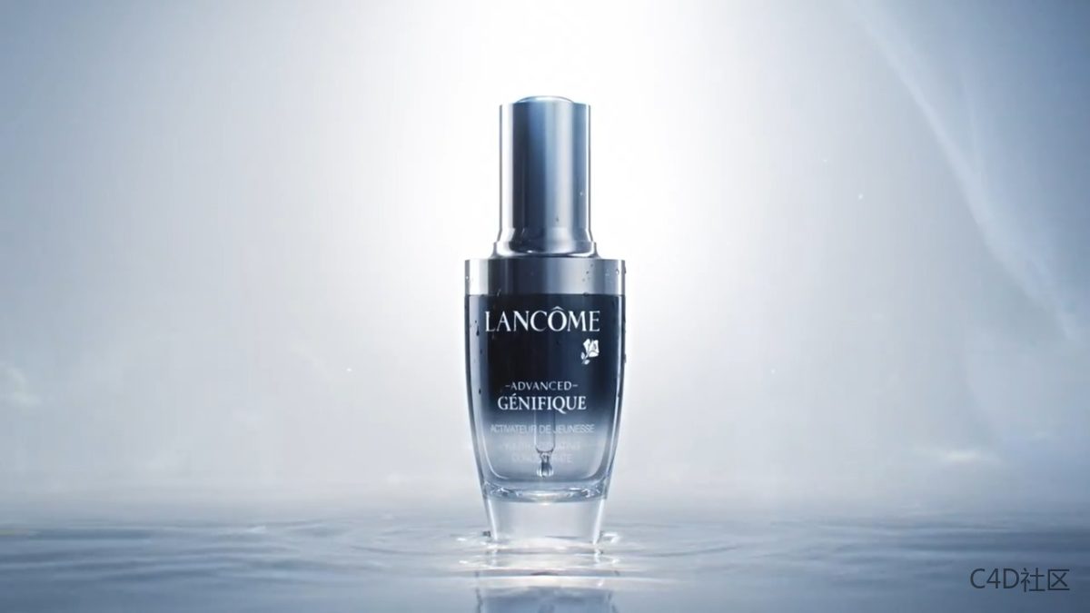 极致炫丽的动态产品广告片 LANCOME GENIFIQUE