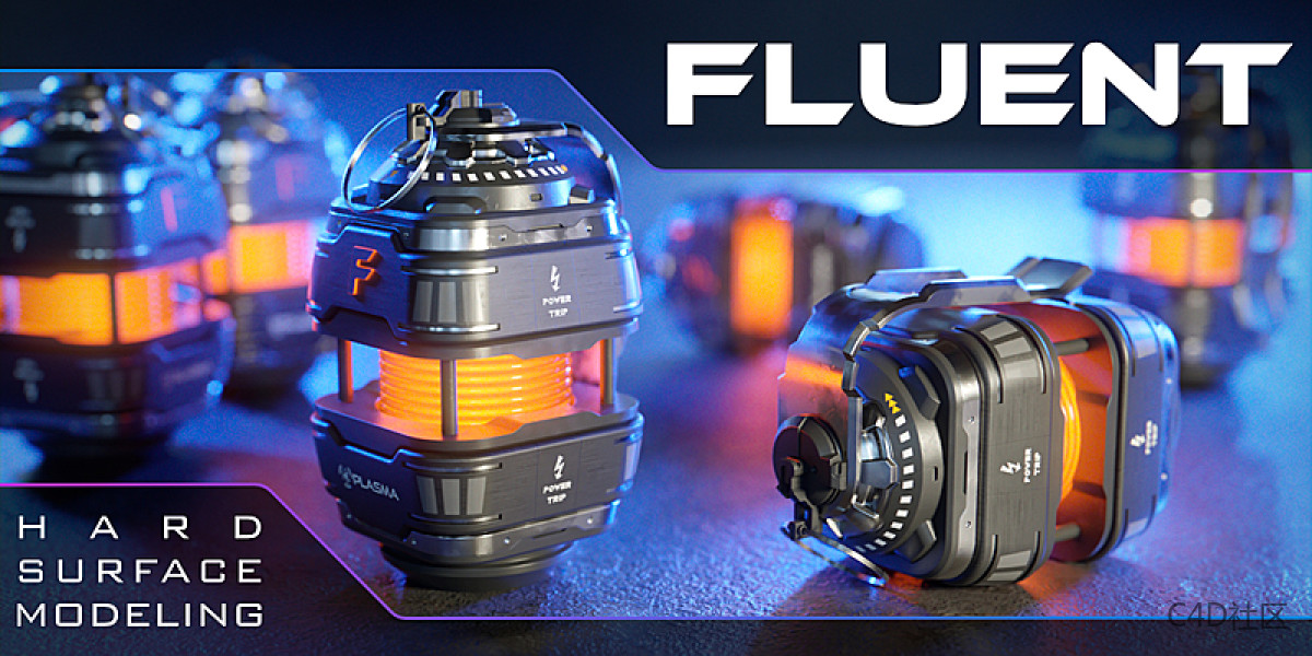 Fluent v3.3.3 Fro Blender 快速硬表面建模插件