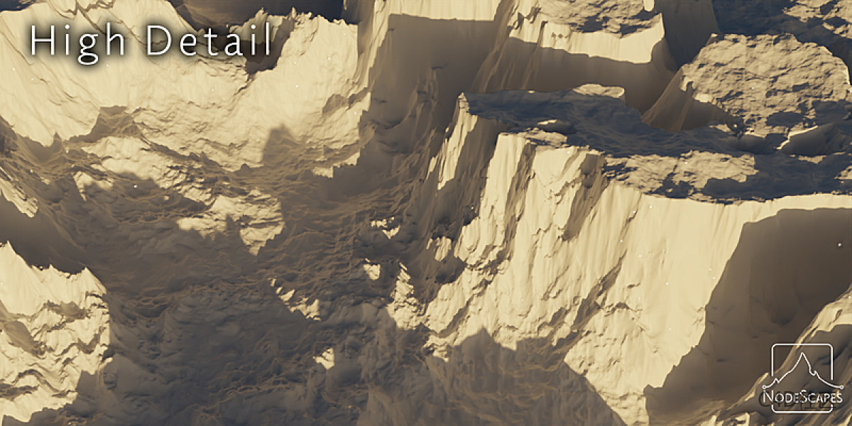 Nodescapes 0.7.2 Fro Blender 地形山脉生成插件破解版