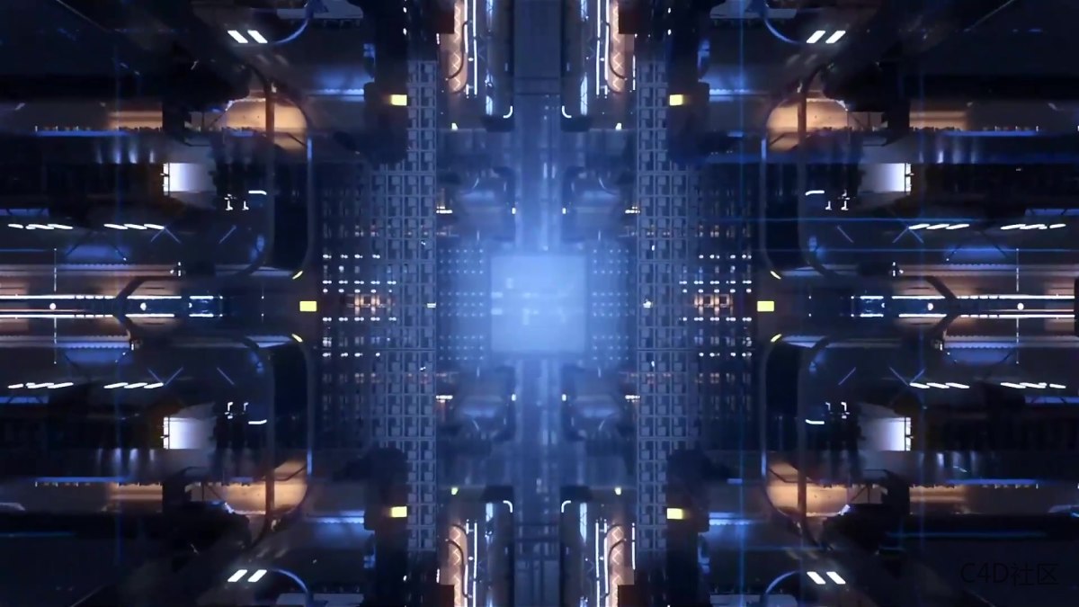 芯片类动态表现视频-转场很优秀