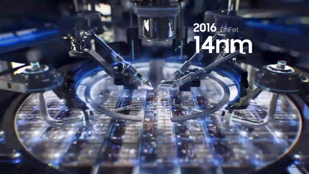 芯片类动态表现视频-转场很优秀