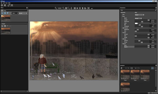 Digital Film Tools Rays 2.1.2.2 Fro Photoshop 丁达尔光束插件