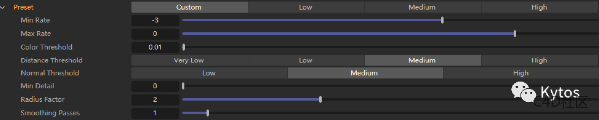 Readshift 渲染设置 Global Illumination Irradiance Caching