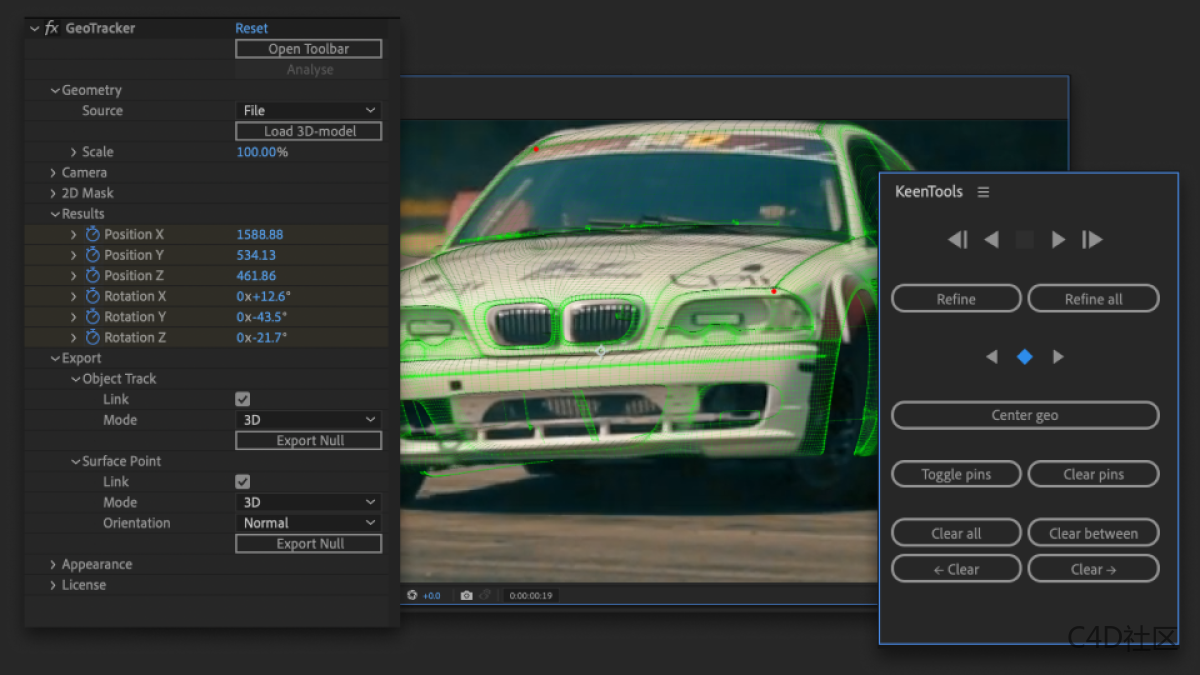 Keentools GeoTracker v2024.3.0 for Blender 三维对象跟踪插件