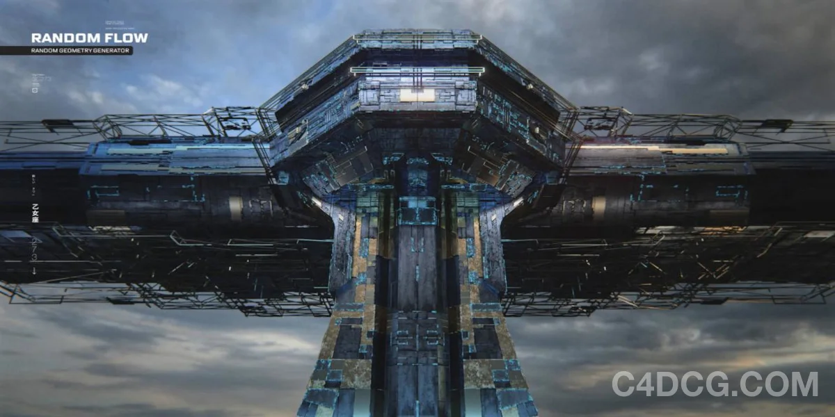 Random Flow 3.7.5 Fro Blender 模型形状细节生成插件