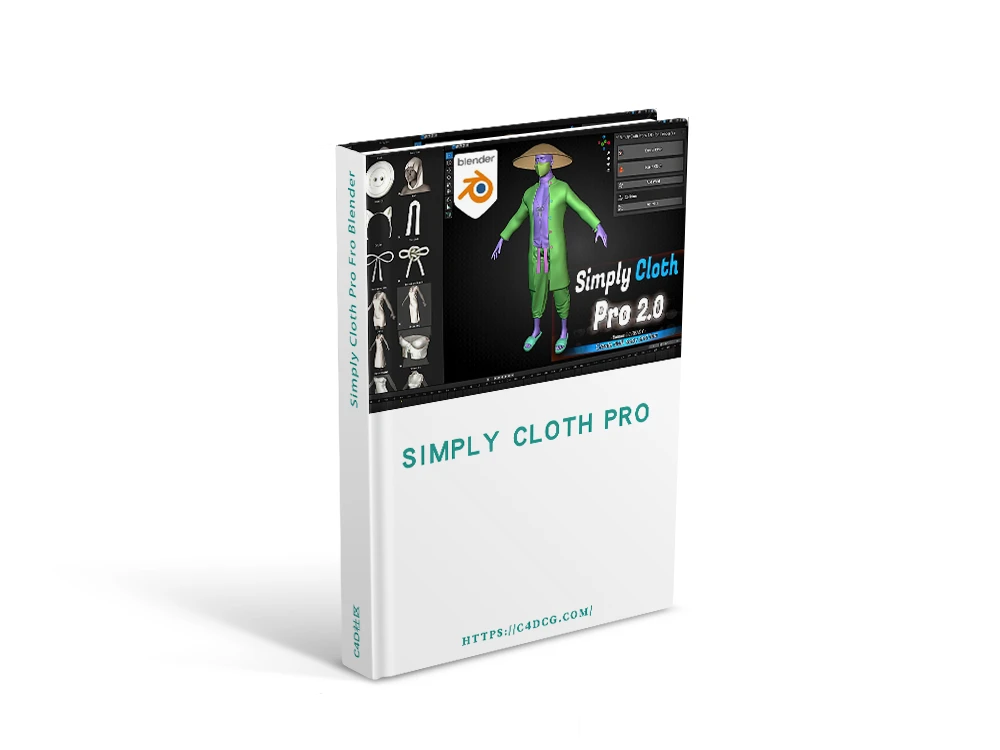 Simply Cloth Pro v3.0 for Blender 三维布料模拟插件