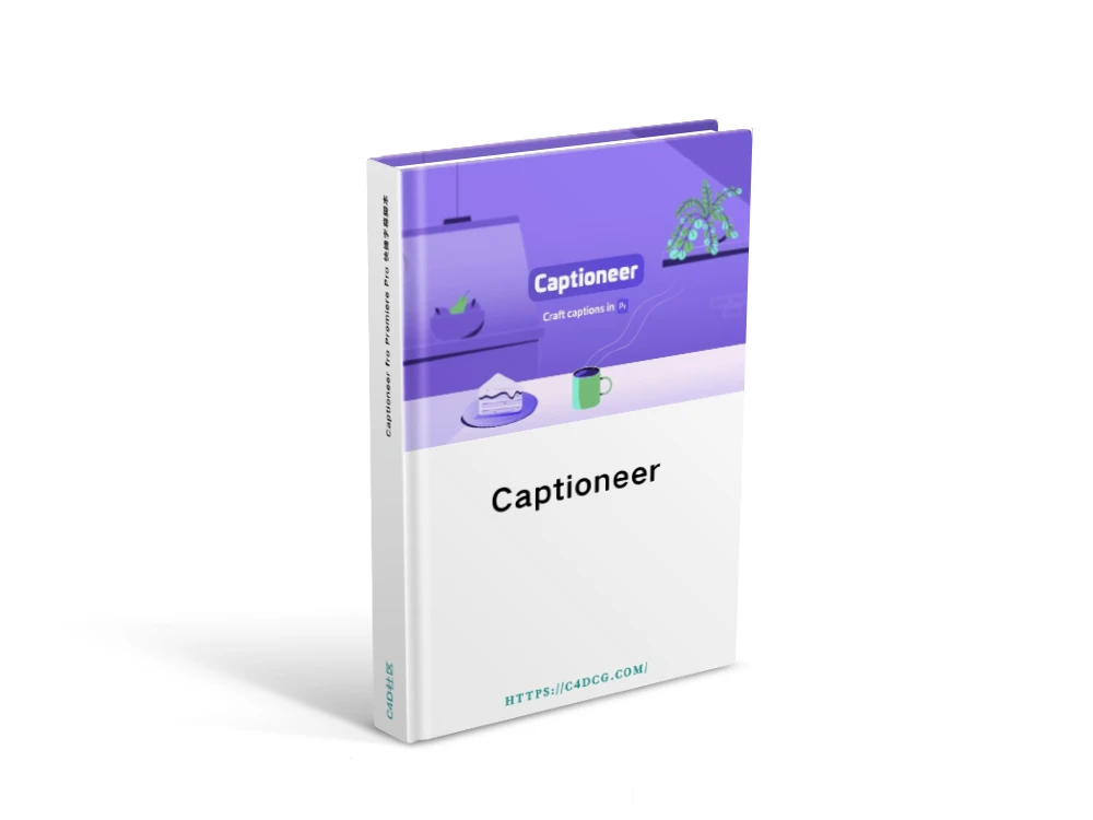 Captioneer V1.2.25.3 fro Premiere Pro 快捷字幕脚本