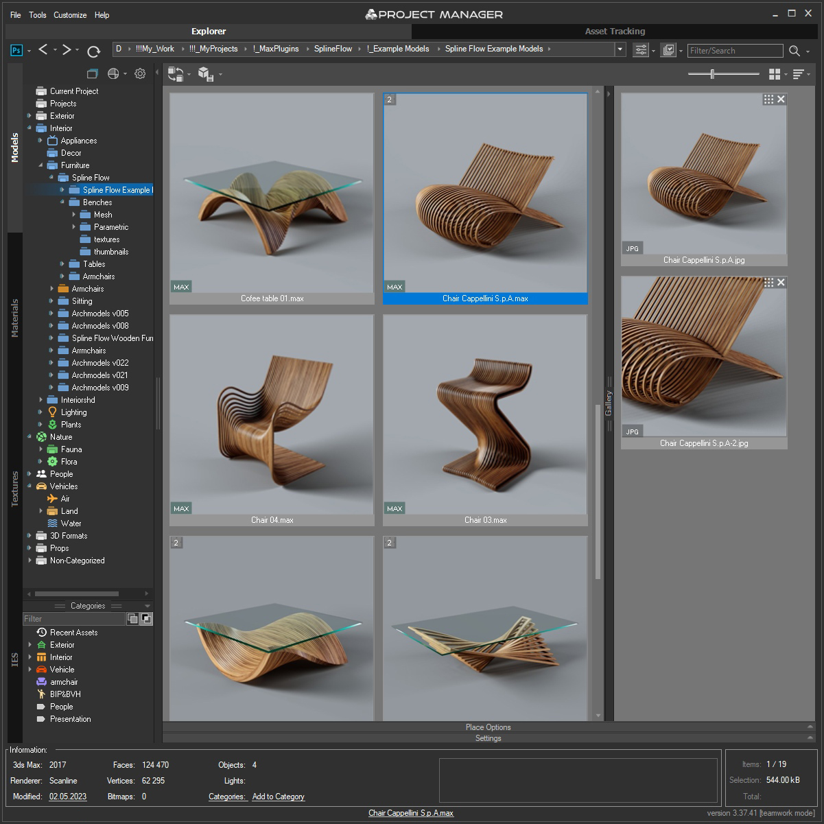 3d-kstudio Project Manager v3.35.75 for 3ds Max 