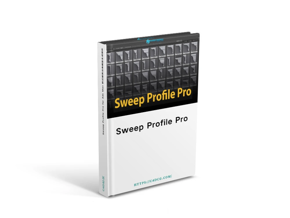 Sweep Profile Pro 1.01.17 for 3ds Max 欧式建筑边角模型生成插件