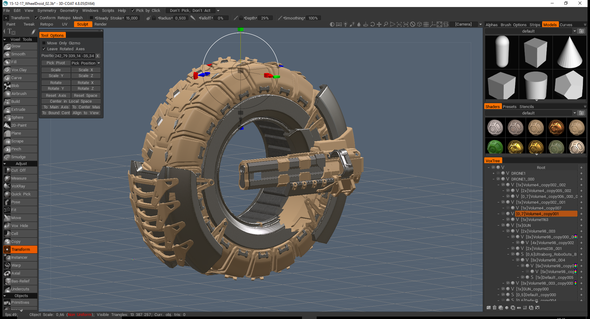 3D Coat 2025.7 模型雕刻软件