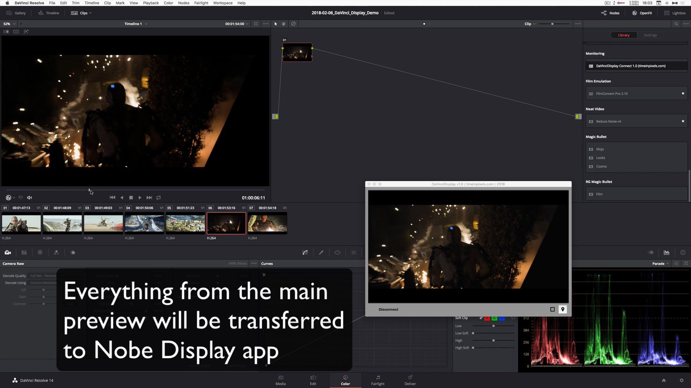 Nobe Display V1.70 Fro DaVinci Resolve 诺贝显示器插件