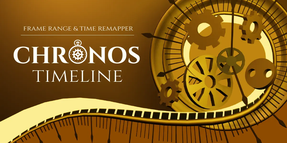 Chronos Timeline V1.0.0 fro Blender时间范围重映射插件