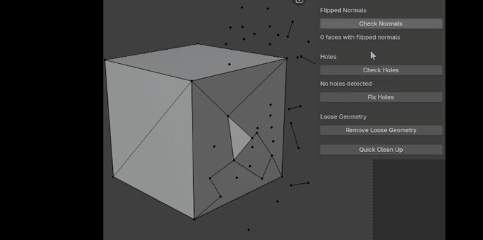 DECODED’s Mesh Cleaner for Blender 模型网格简化清理插件
