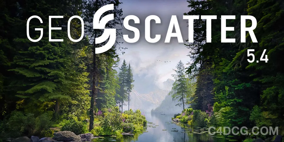 Geo-Scatter 5.5.2 Fro Blender 植物生成插件