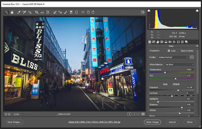 Adobe Camera Raw 17.1 Fro Photoshop 图片调色插件