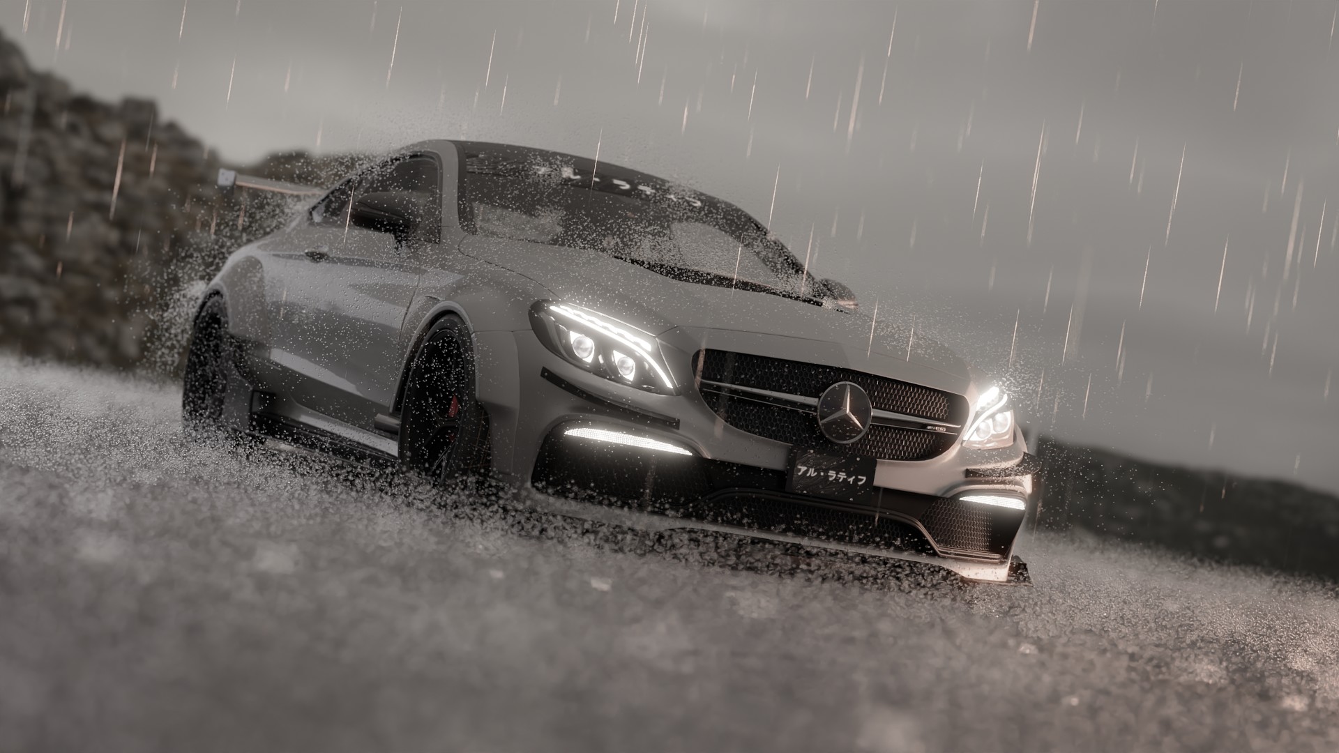 Baga Rain Generator V1.0.9 fro Blender下雨模拟插件