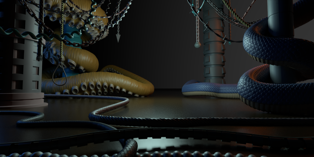 Handy Curve Profile V1.5.0 fro Blender 管道绳索细节生成插件